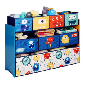Детски Органайзер за Играчки с 9 Текстилни Кути – MONSTER TF6061