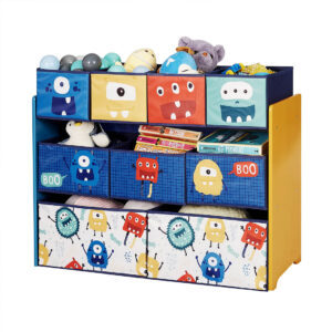 Детски Органайзер за Играчки с 9 Текстилни Кути – MONSTER TF6061