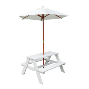 Градински Комплект, Детска Маса, Чадър 89х79х50cm C076