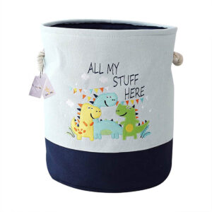Кош за Играчки, Дрехи, Сгъваем – Динозаври GH-KQ04